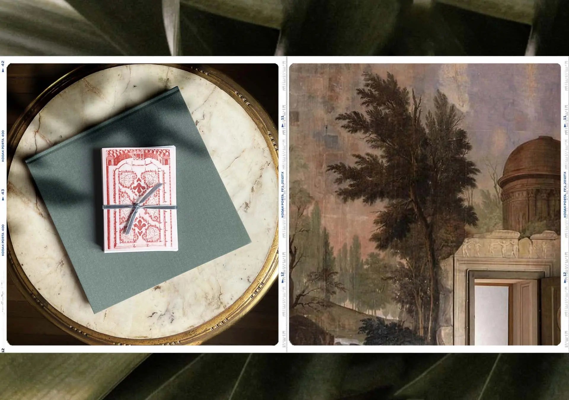 Les Poétisés carte postale carte de vœux écrire mots motif jardins à la française