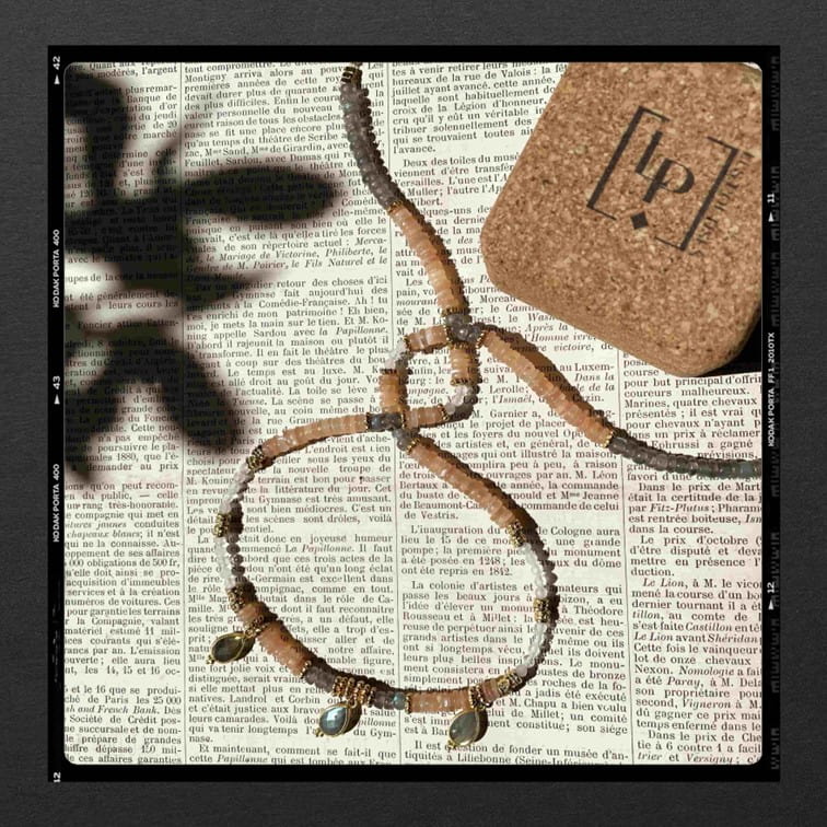 Les Poétisés collier nomade bijou de createur cadeau femme france
