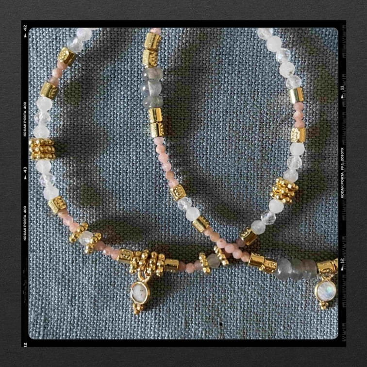 Les Poétisés bracelet bijoux de creatrice accumulatiion