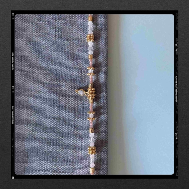 Les Poétisés bracelet mirage pierres semi precieuses naturelles bijou