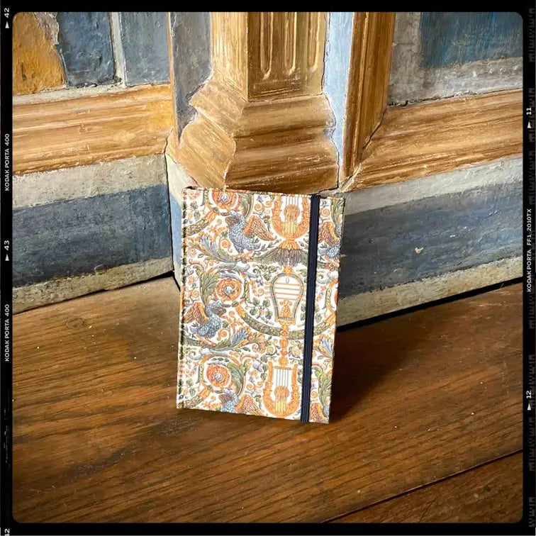 Les Poétisés carnet de notes A6 lyre italie arts et lettres