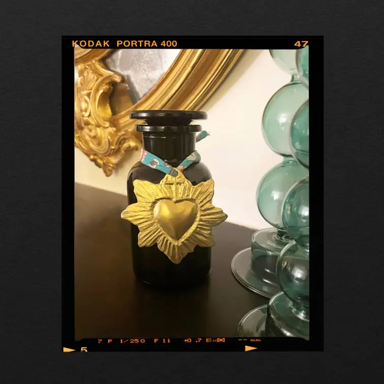 Les Poétisés bougie parfumée apothicaire personnalisable cœur sacré