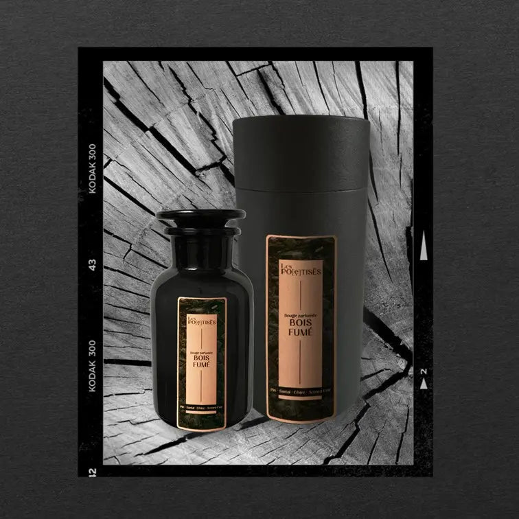 Les Poétisés bougie parfumée naturelle écoresponsable pack