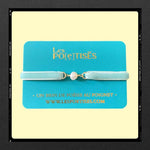 Les Poétisés bracelet ruban Riviera perle eau douce