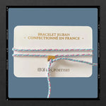 Les Poétisés bracelet ruban Dolce Vita tressé