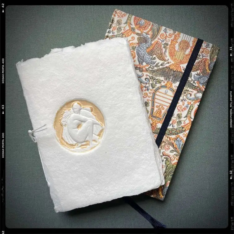 Les Poétisés carnet de correspondance lyre papeterie élégant
