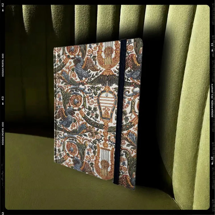 Les Poétisés carnet de notes lyre papeterie