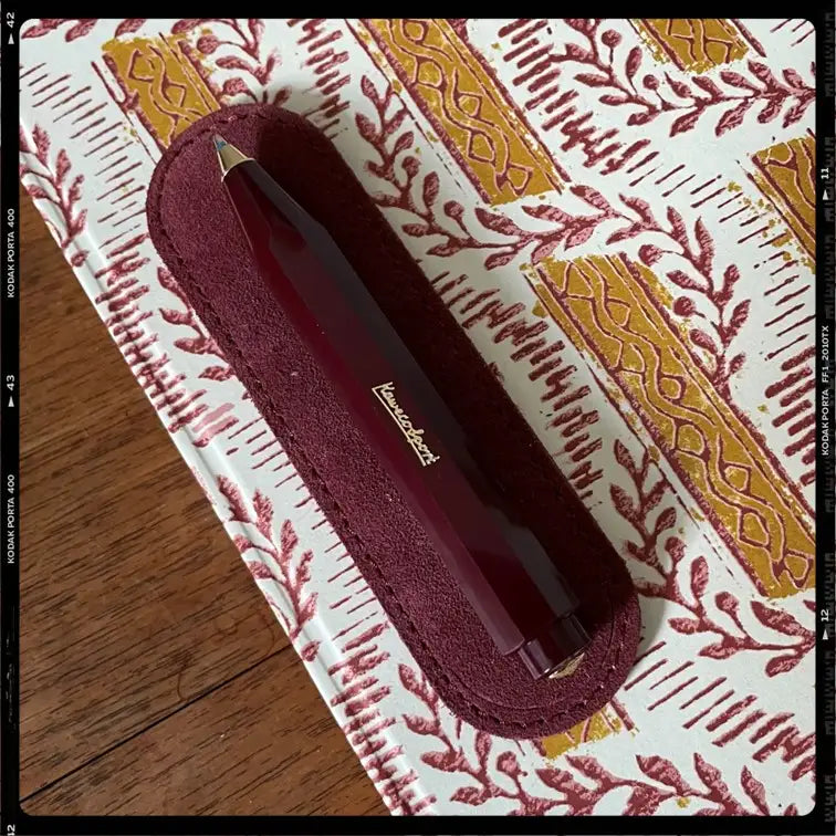 Les Poétisés stylo bille bordeaux Kaweco