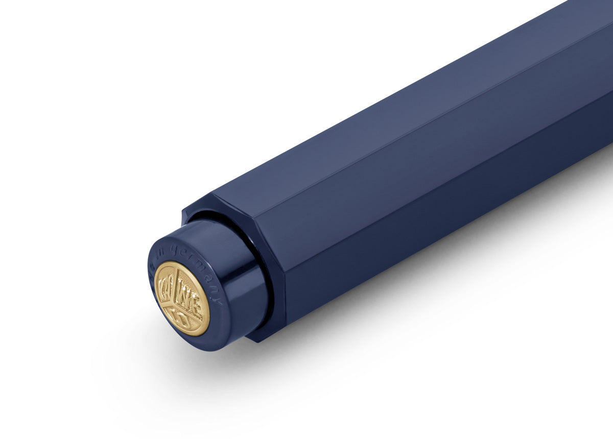 LesPoetises_stylo_bille_classic_sport_kaweco_marine_poussoir