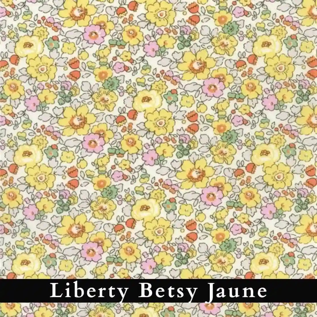 pochon Liberty Betsy jaune