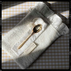 Les Poétisés cuillère personnalisable gant blanc cadeau invités